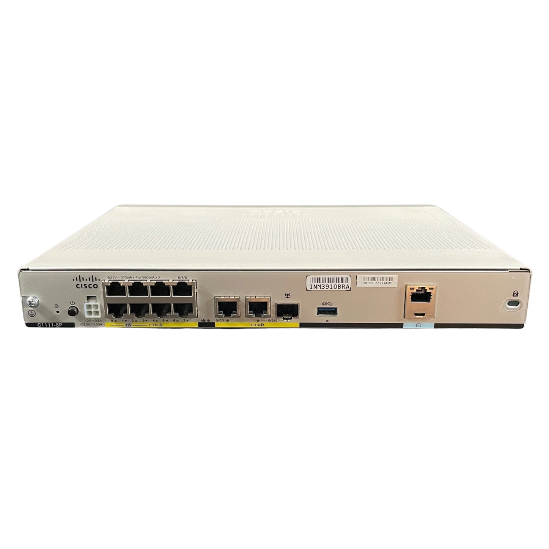 C1111 Isr Router Cisco ISR C1111-8P 8 Port Gigabit Integrated Services Router- Refurbis ...